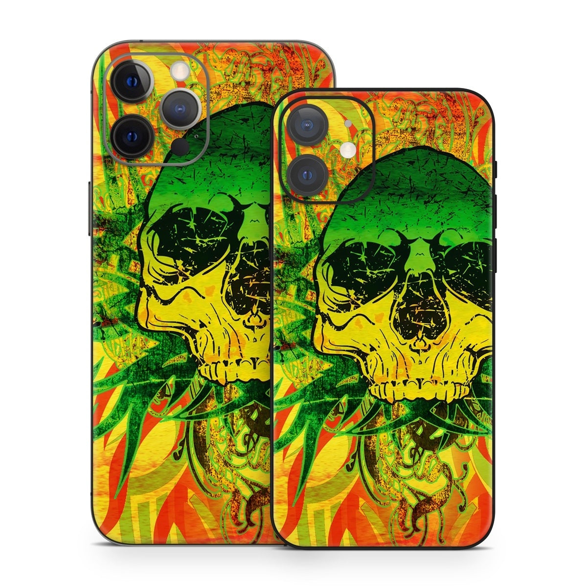 Hot Tribal Skull - Apple iPhone 12 Skin