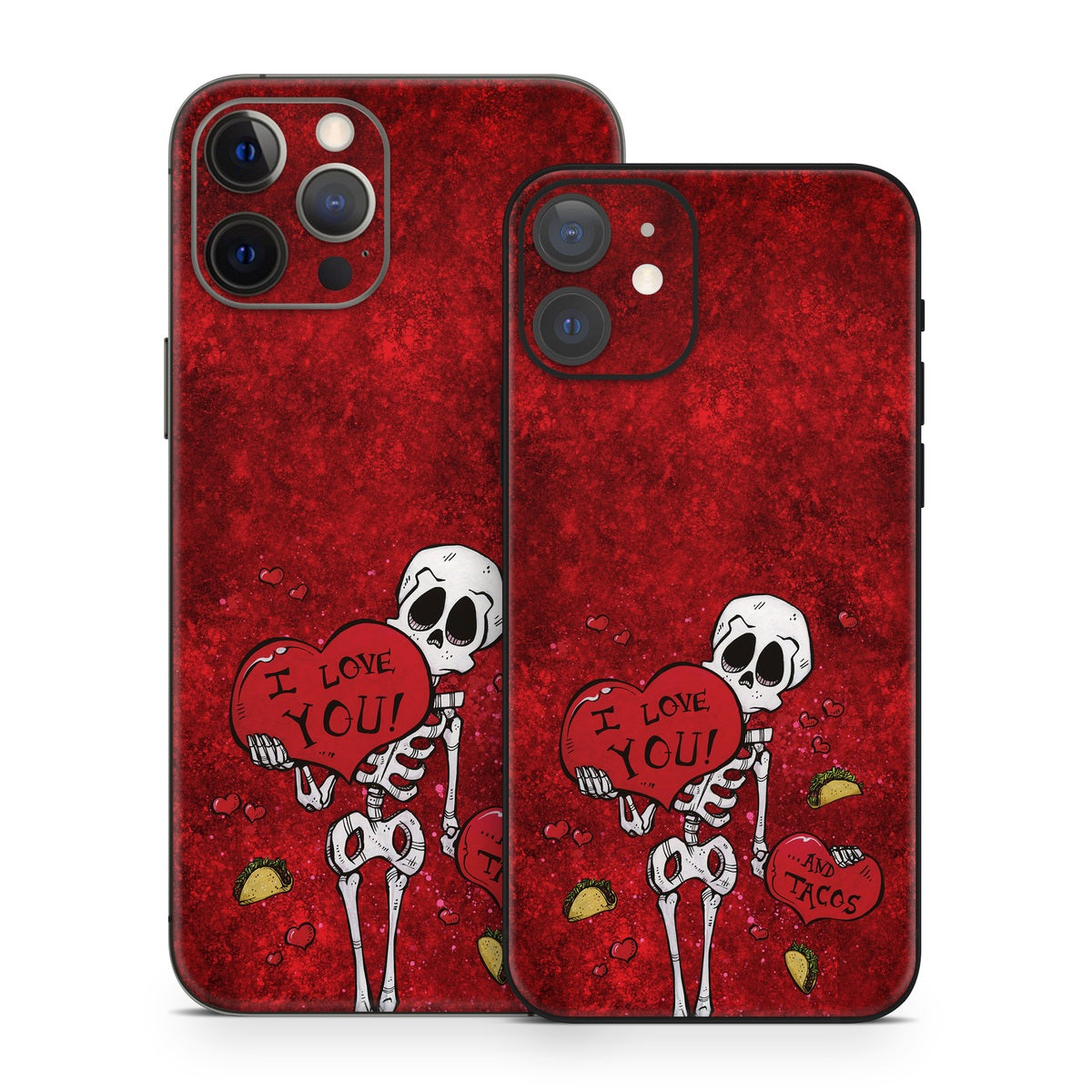 I Love You And Tacos - Apple iPhone 12 Skin