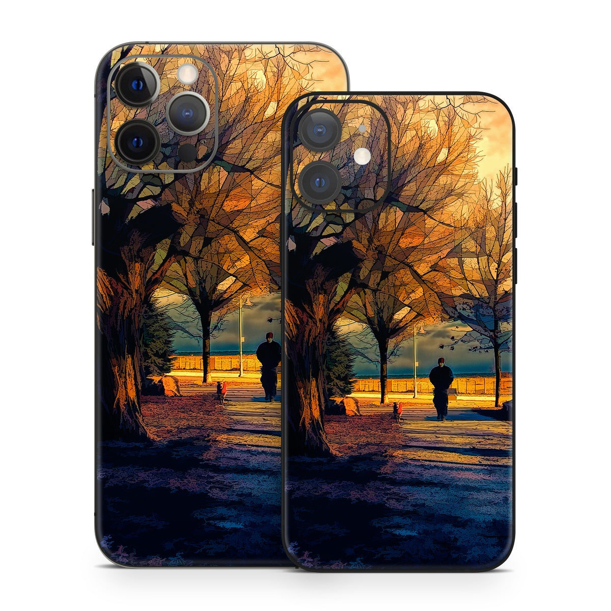 Man and Dog - Apple iPhone 12 Skin