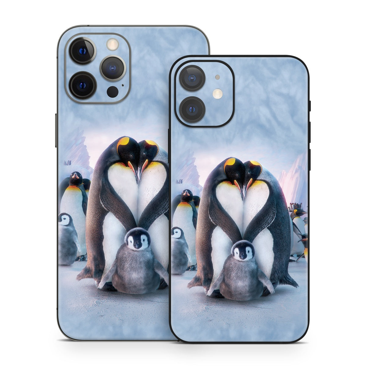 Penguin Heart - Apple iPhone 12 Skin