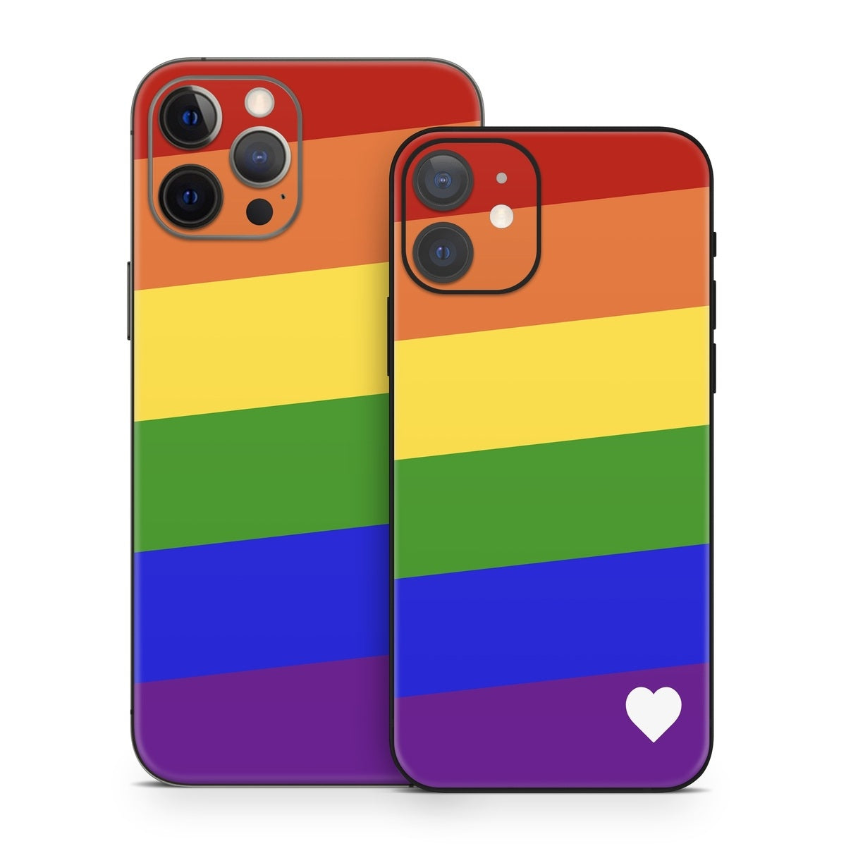 Rainbow Stripe - Apple iPhone 12 Skin