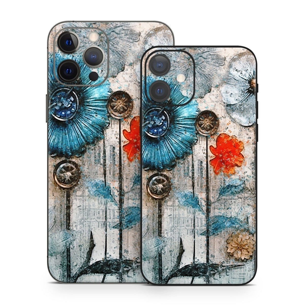 Steampunk Flowers - Apple iPhone 12 Skin