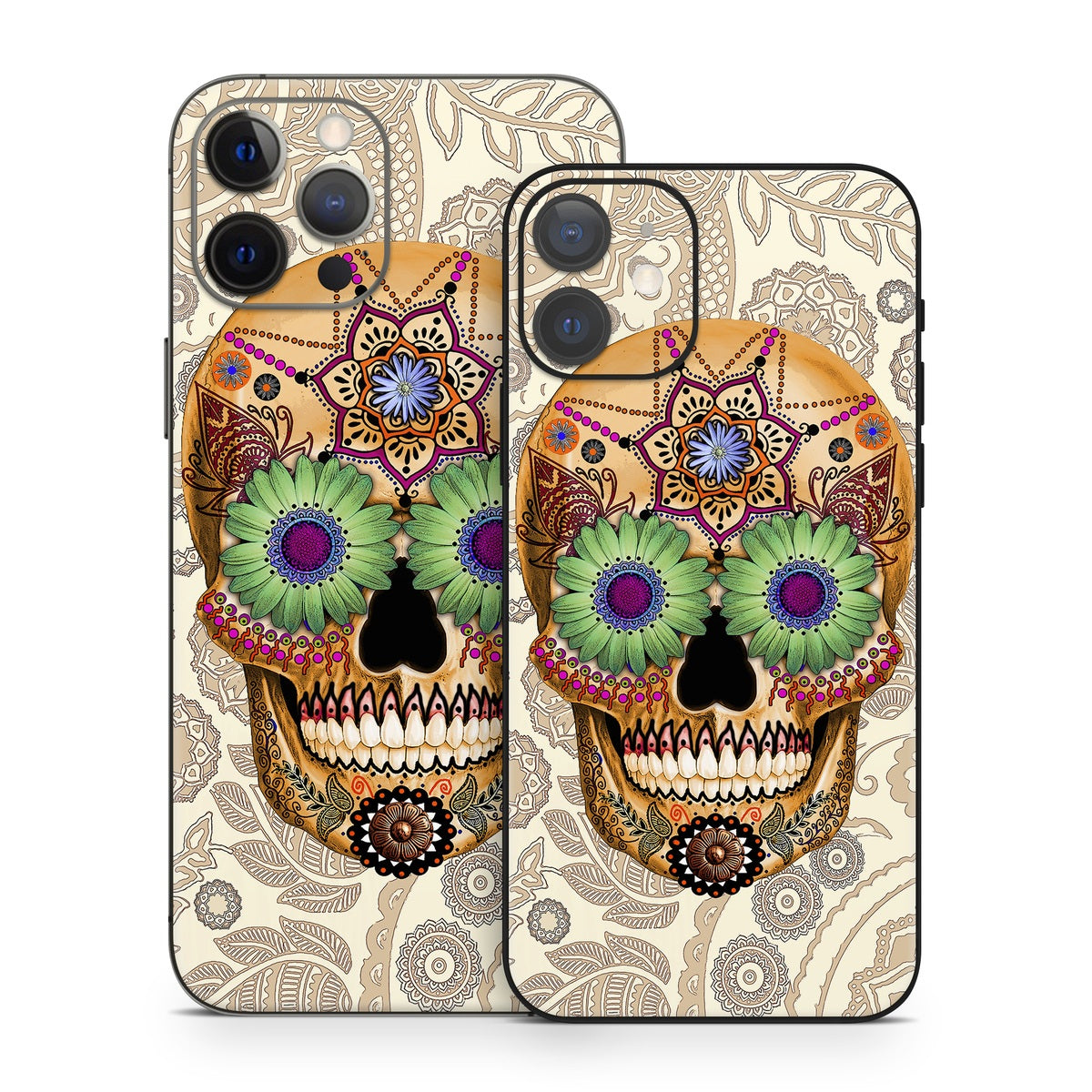 Sugar Skull Bone - Apple iPhone 12 Skin