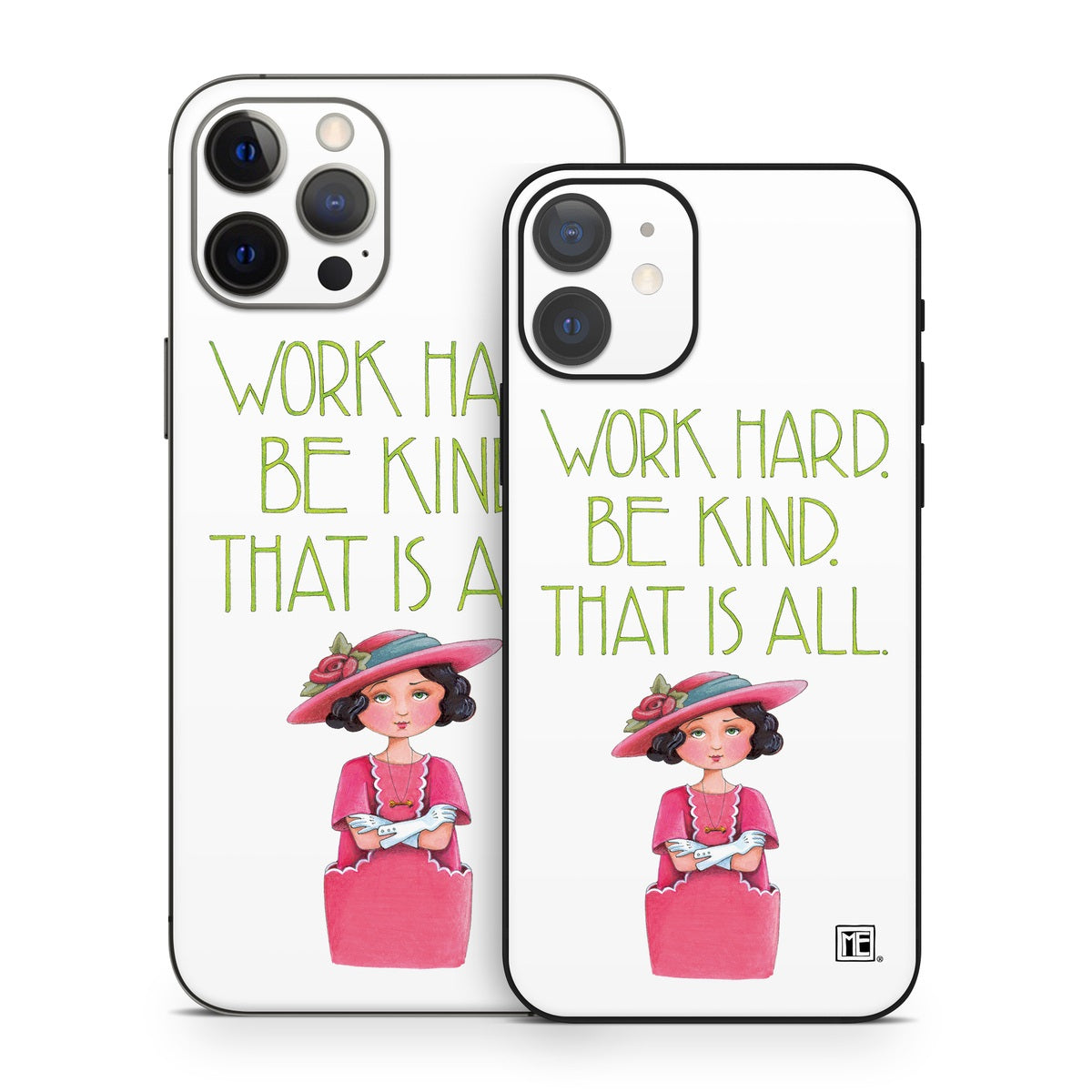 Work Hard - Apple iPhone 12 Skin