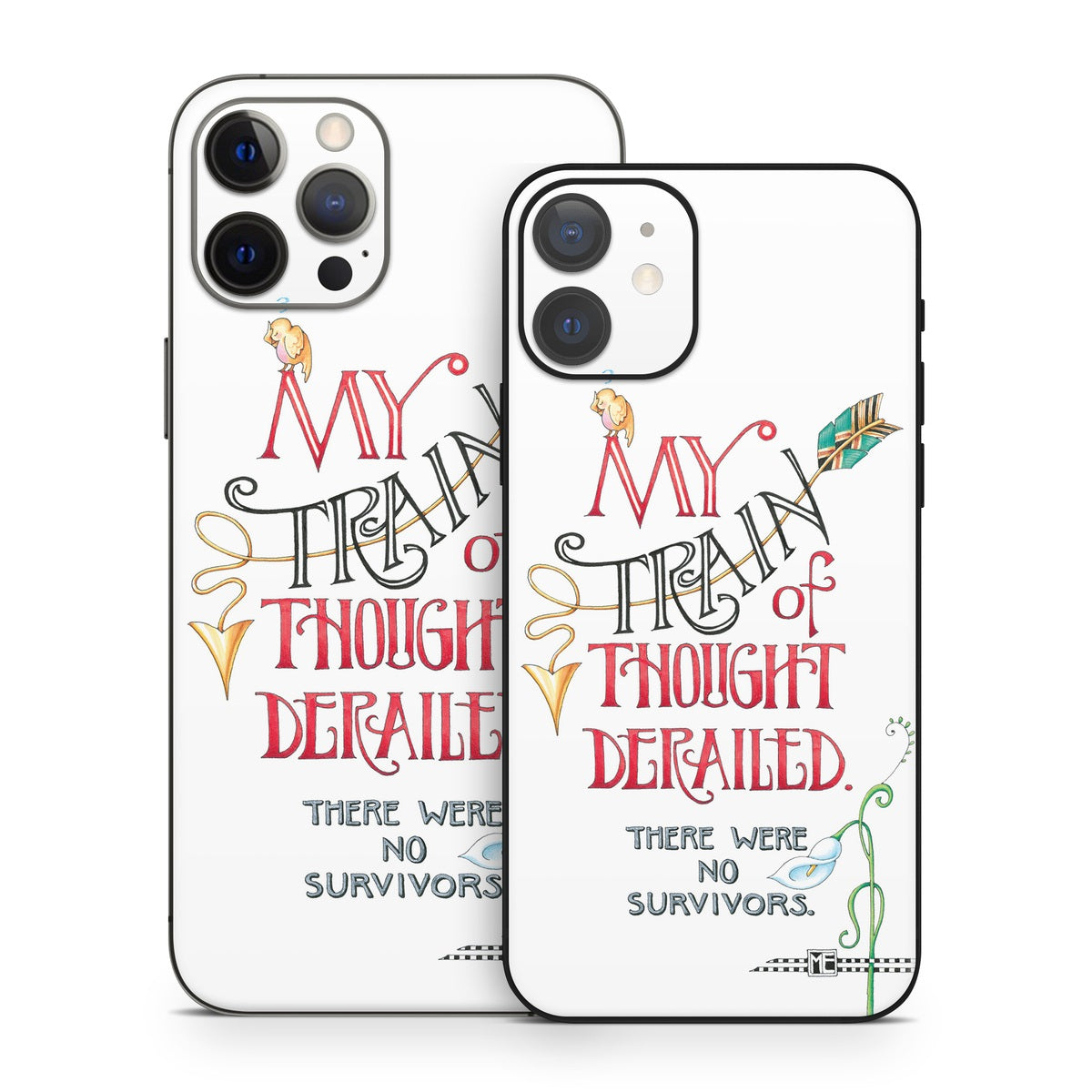 Train Derailed - Apple iPhone 12 Skin