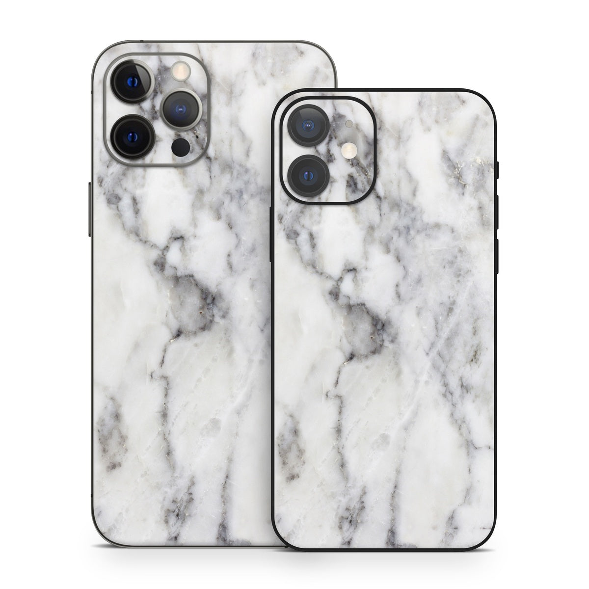 White Marble - Apple iPhone 12 Skin