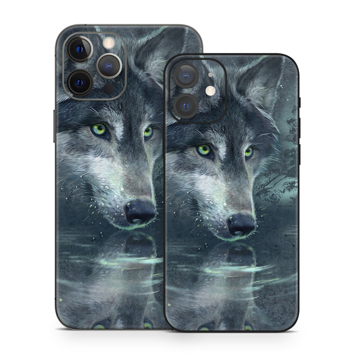 Wolf Reflection - Apple iPhone 12 Skin