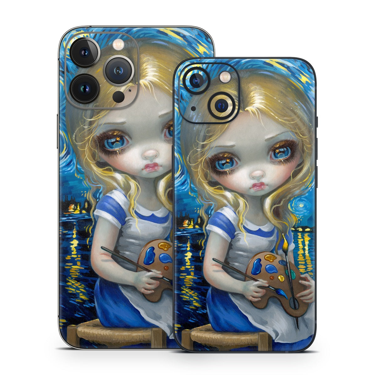 Alice in a Van Gogh - Apple iPhone 13 Skin