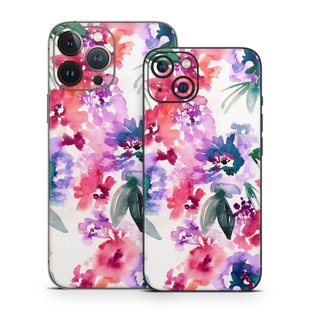 Blurred Flowers - Apple iPhone 13 Skin