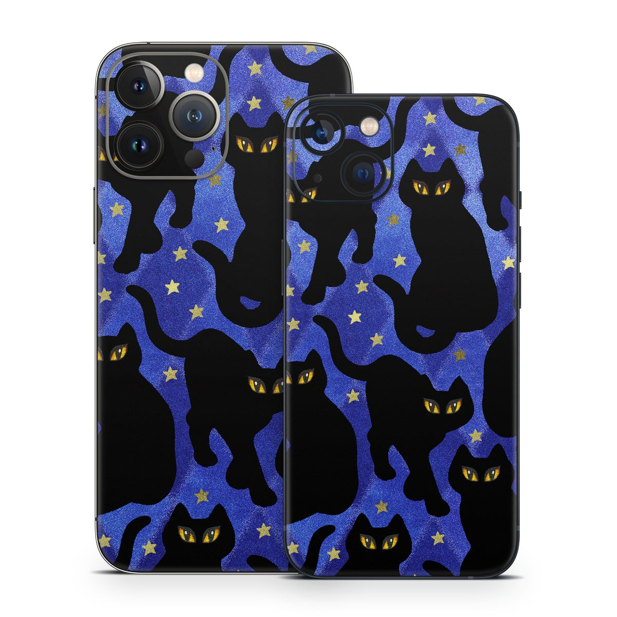 Cat Silhouettes - Apple iPhone 13 Skin