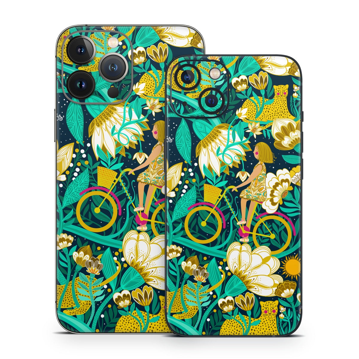 Cheetah Garden - Apple iPhone 13 Skin