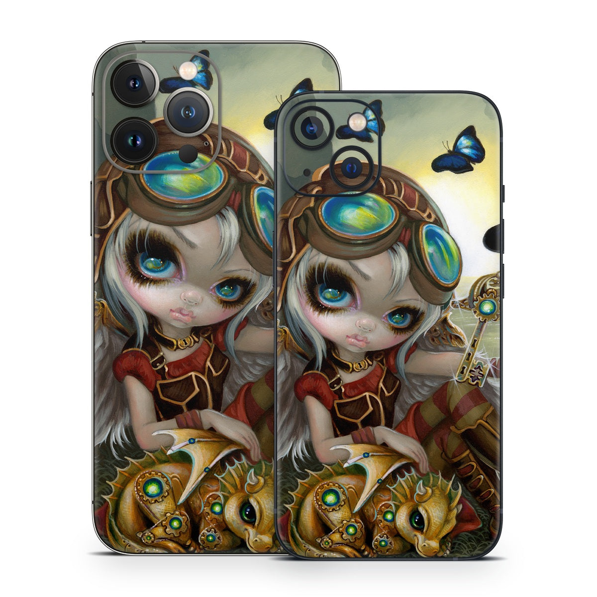 Clockwork Dragonling - Apple iPhone 13 Skin