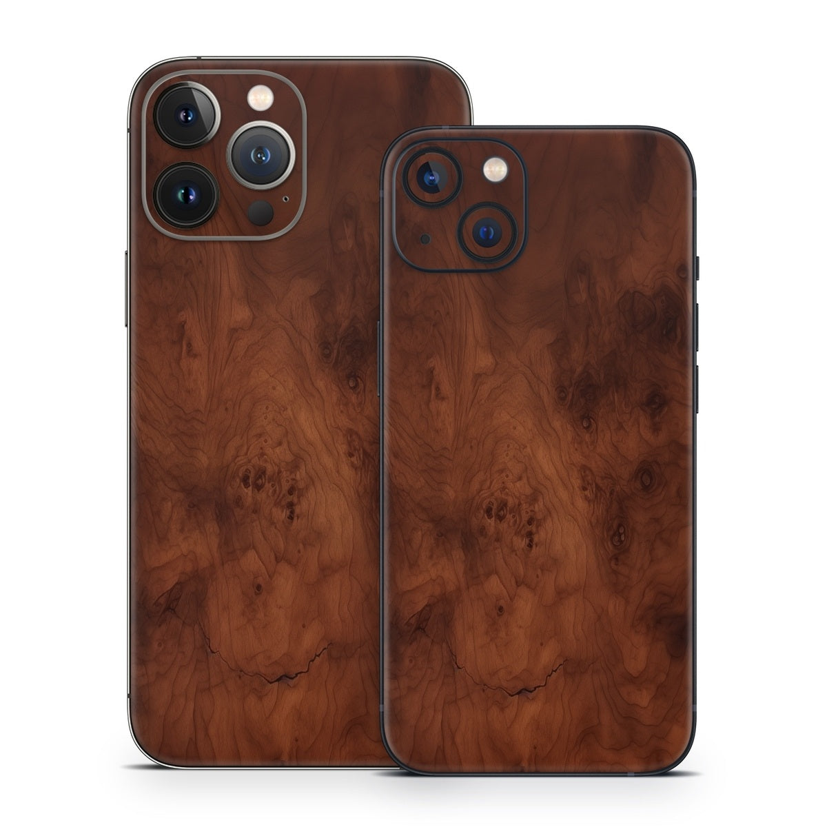 Dark Burlwood - Apple iPhone 13 Skin