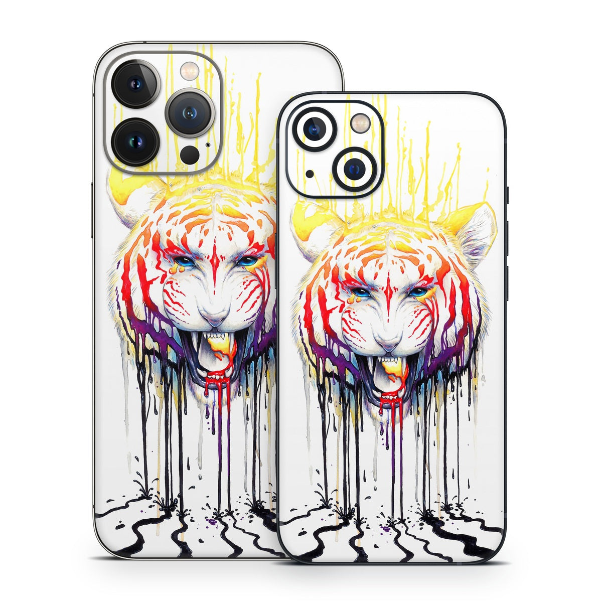 Fading Tiger - Apple iPhone 13 Skin