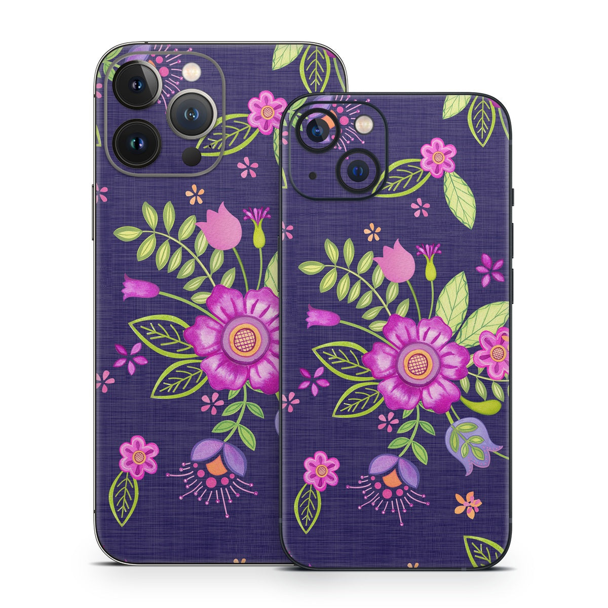 Folk Floral - Apple iPhone 13 Skin