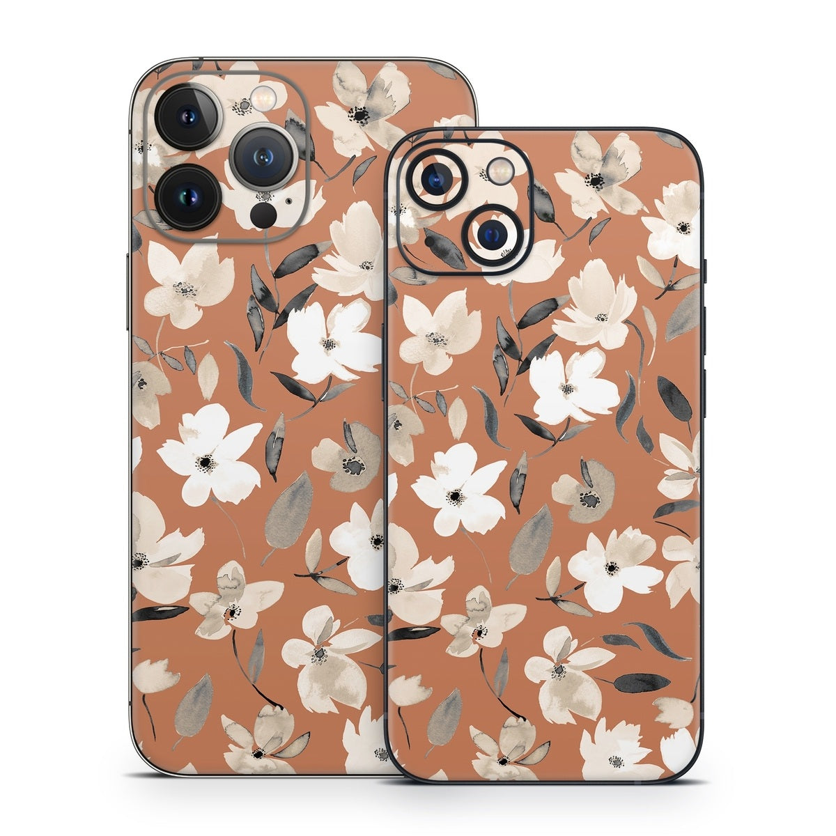 Fresh Flowers Copper - Apple iPhone 13 Skin