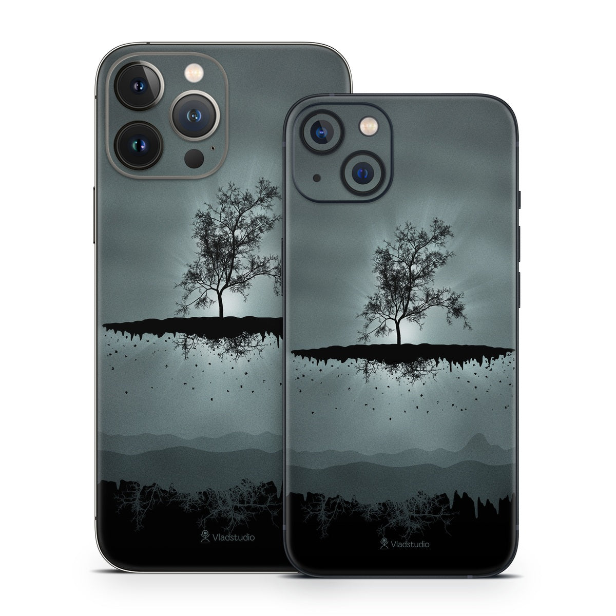 Flying Tree Black - Apple iPhone 13 Skin