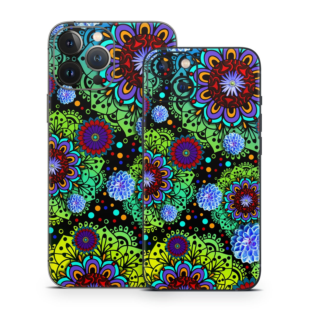 Funky Floratopia - Apple iPhone 13 Skin