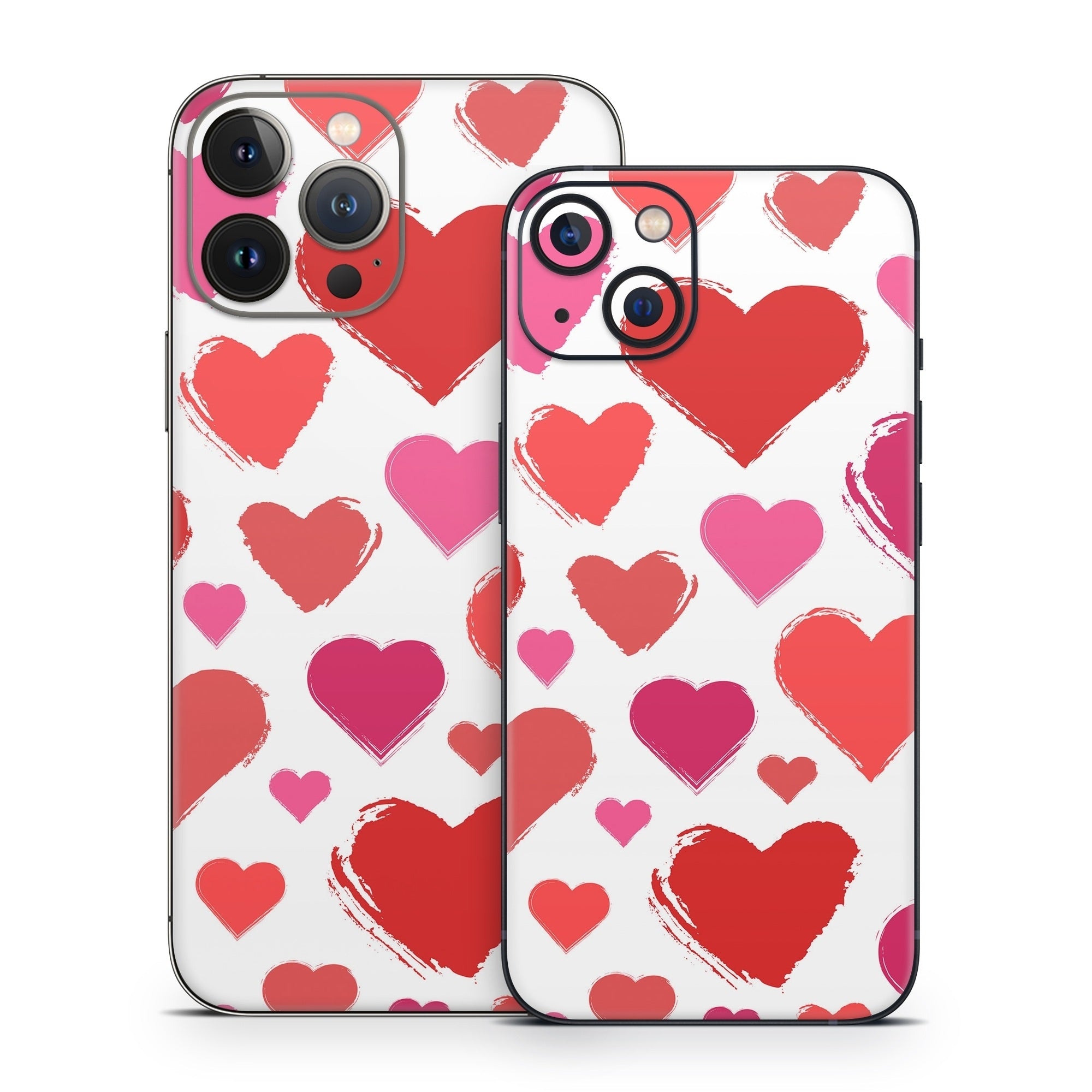 Hearts - Apple iPhone 13 Skin