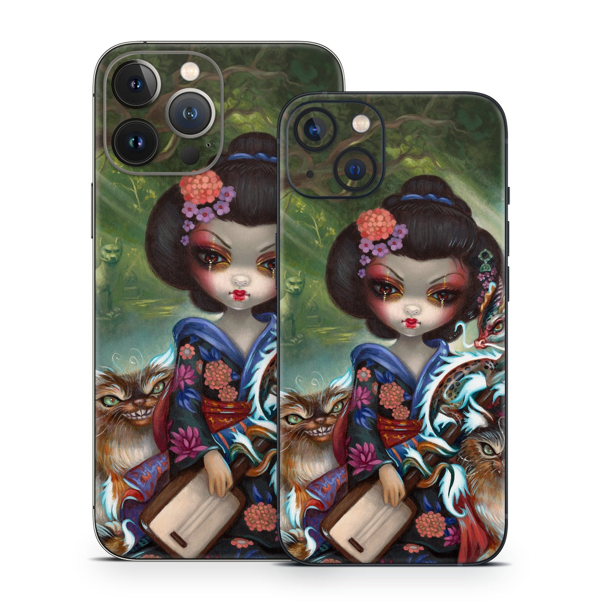 Kirin and Bakeneko - Apple iPhone 13 Skin