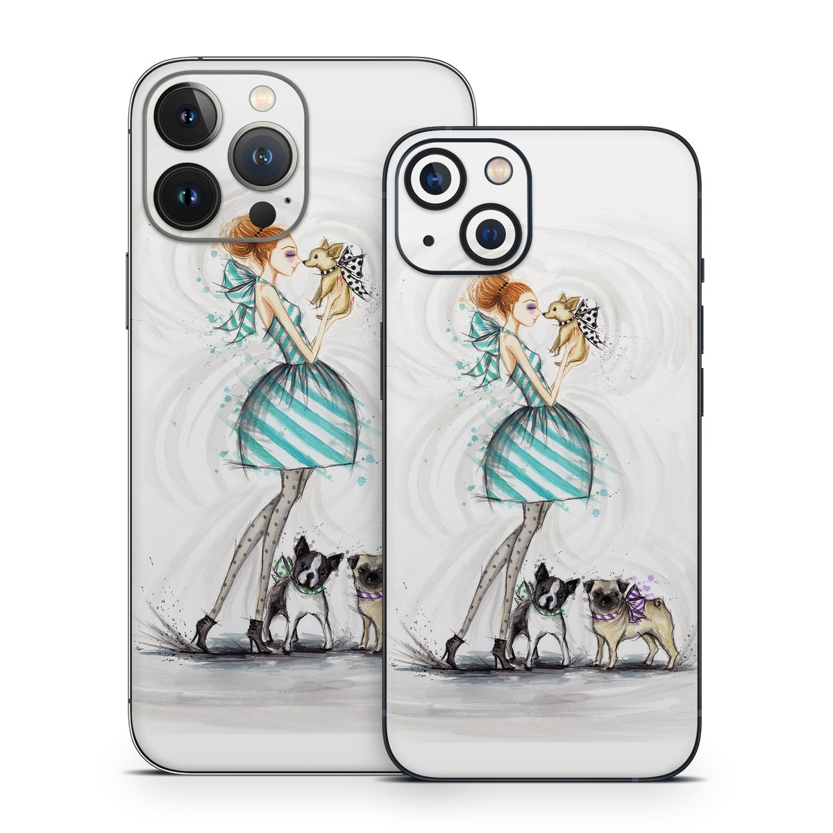 A Kiss for Dot - Apple iPhone 13 Skin