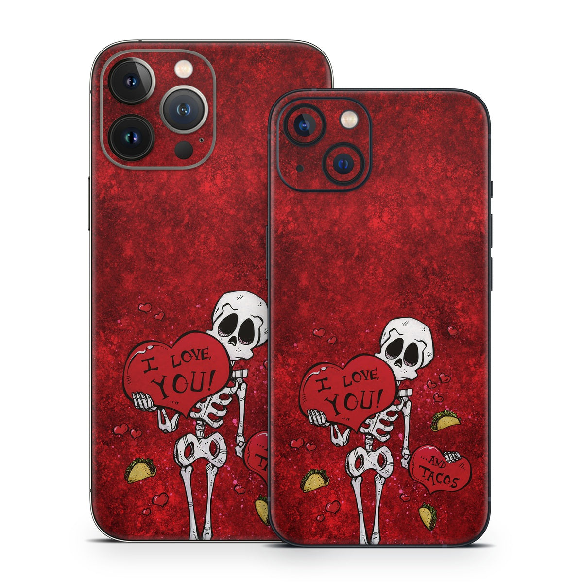 I Love You And Tacos - Apple iPhone 13 Skin