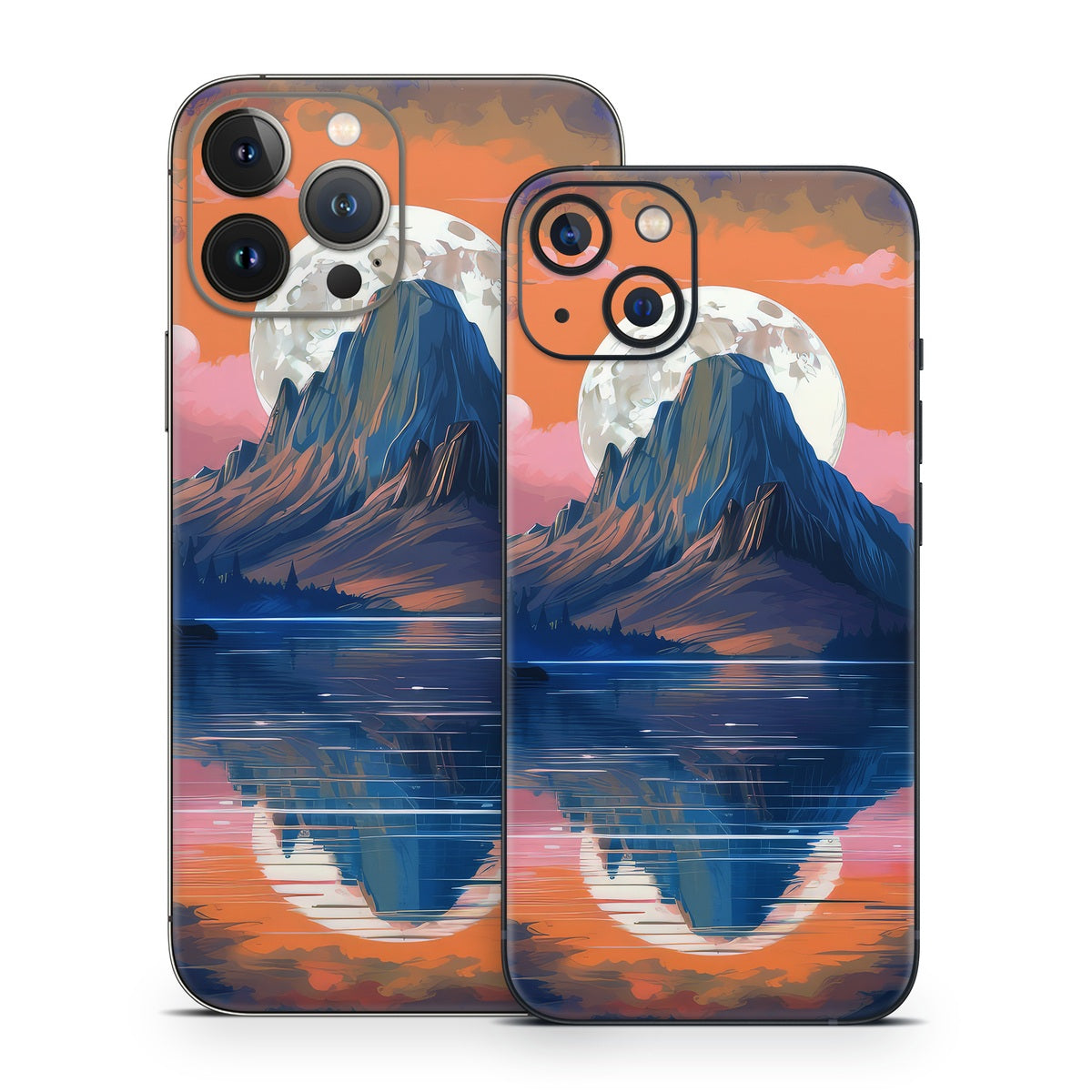 Mountain Moonrise - Apple iPhone 13 Skin