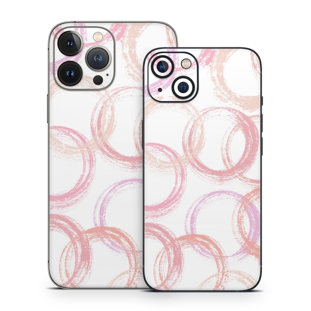 Pink Circles - Apple iPhone 13 Skin