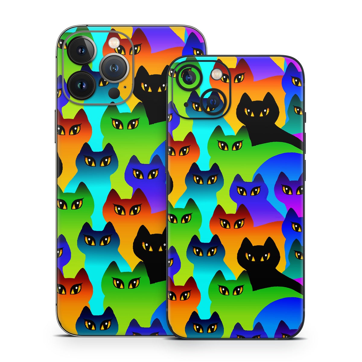 Rainbow Cats - Apple iPhone 13 Skin