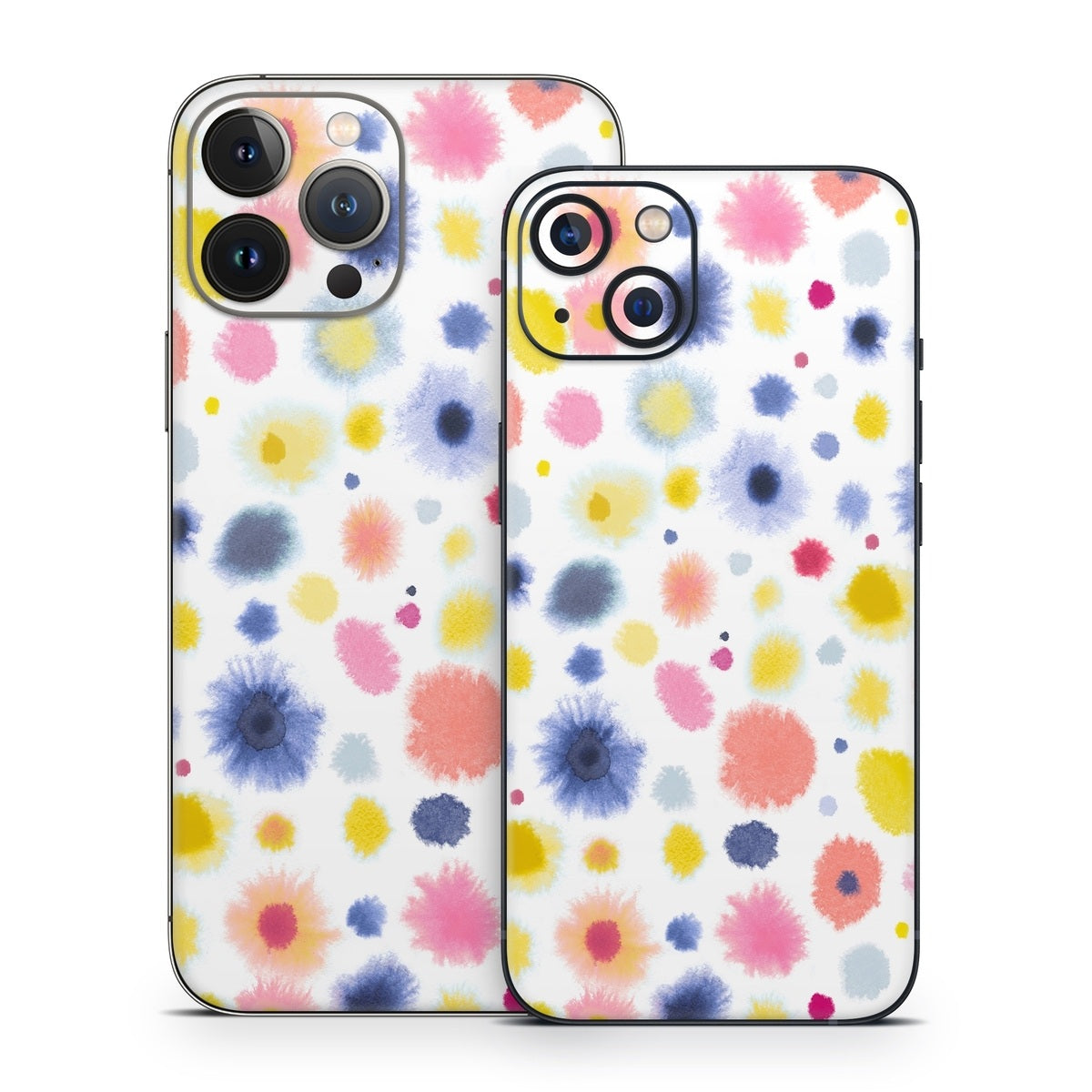 Red Blue Dots - Apple iPhone 13 Skin