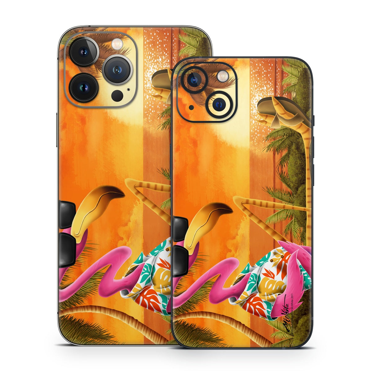 Sunset Flamingo - Apple iPhone 13 Skin