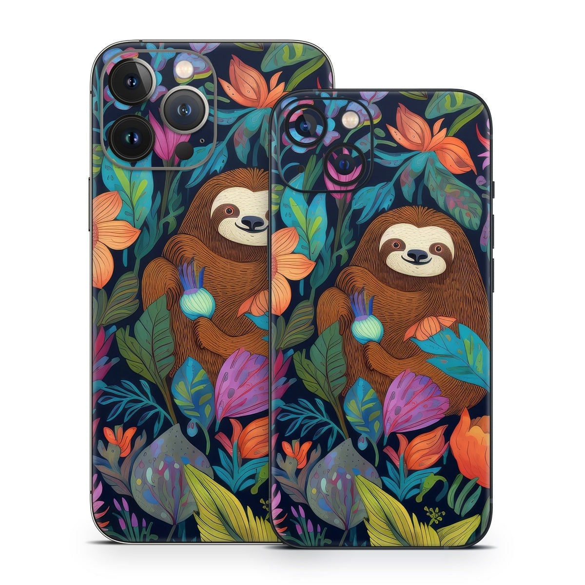 Garden of Slothy Delights - Apple iPhone 13 Skin