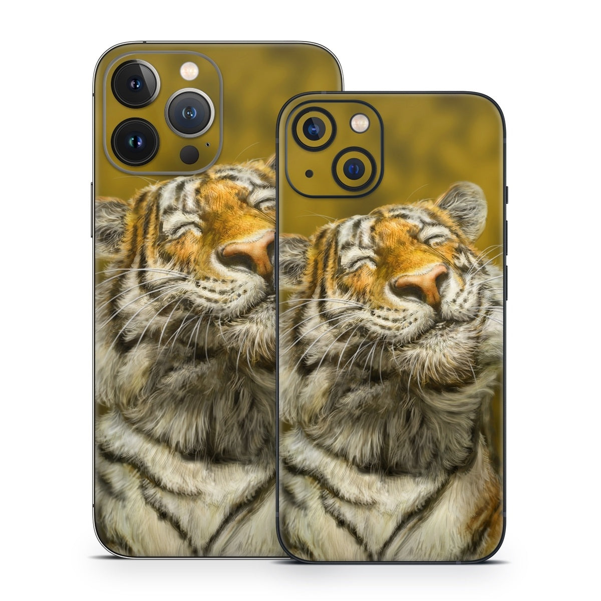 Smiling Tiger - Apple iPhone 13 Skin