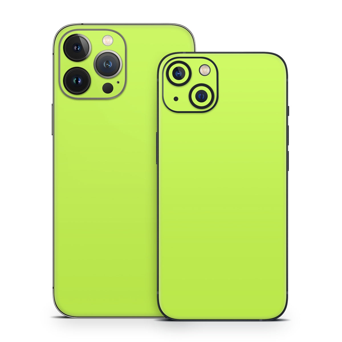 Solid State Lime - Apple iPhone 13 Skin