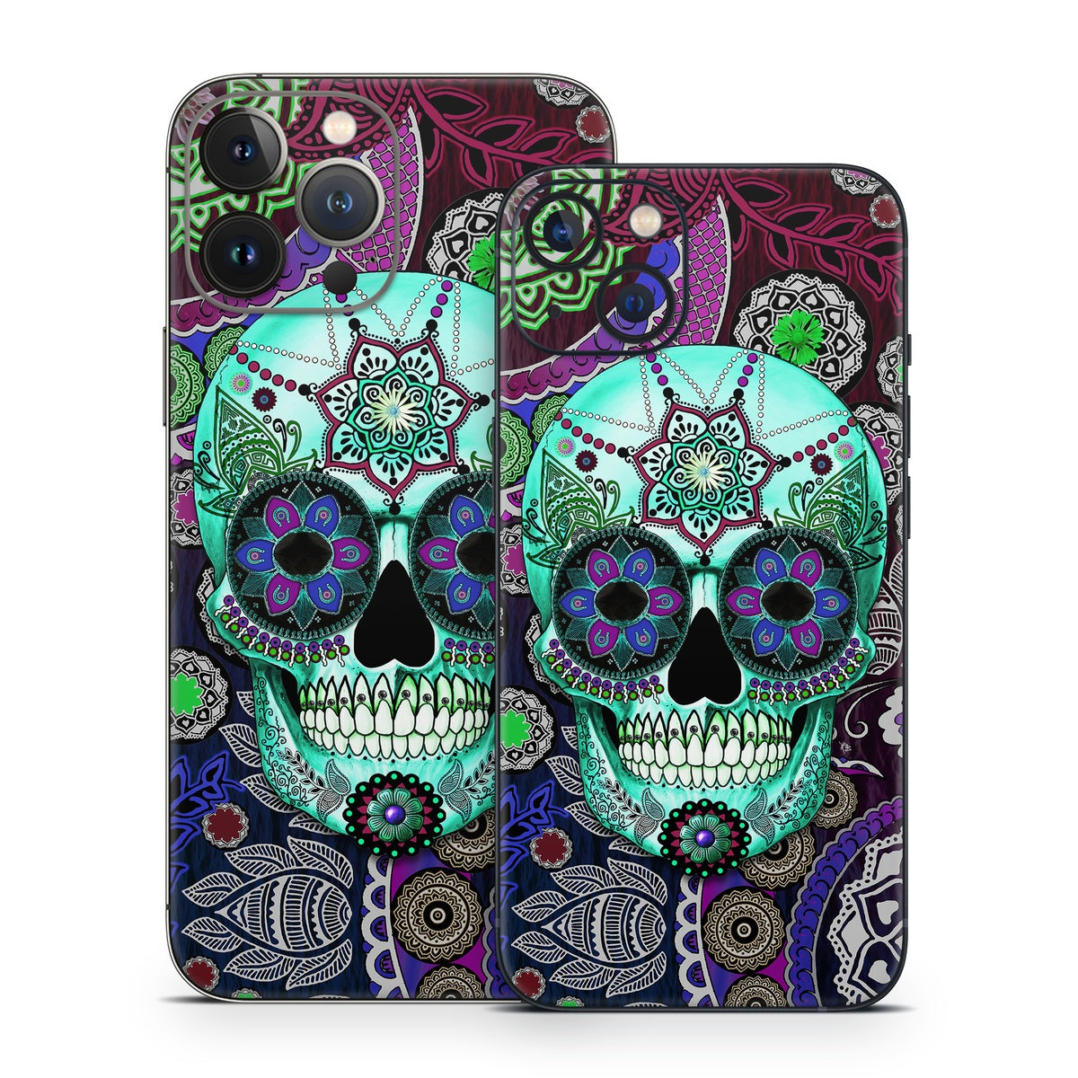 Sugar Skull Sombrero - Apple iPhone 13 Skin