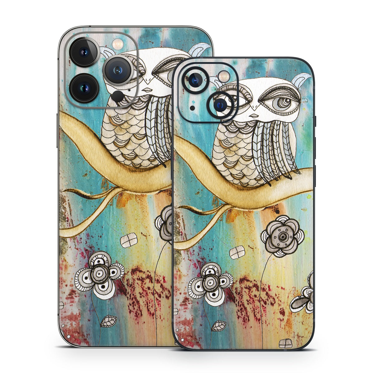 Surreal Owl - Apple iPhone 13 Skin