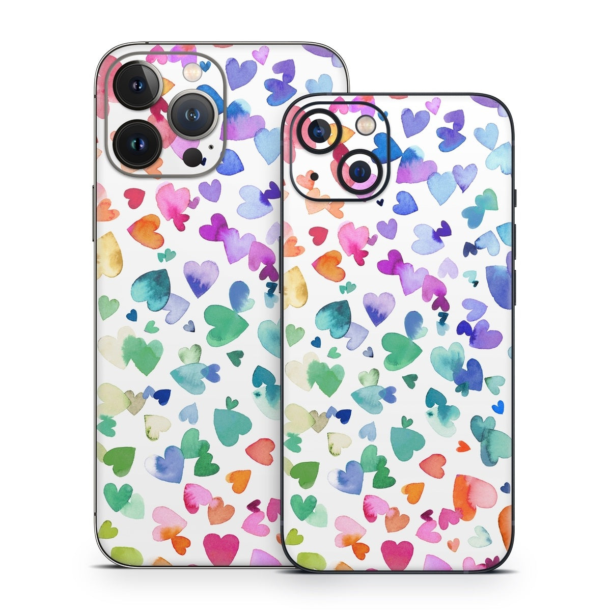 Valentines Love Hearts - Apple iPhone 13 Skin