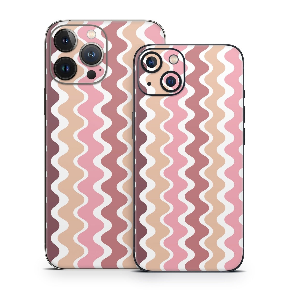 Pink Waves - Apple iPhone 13 Skin