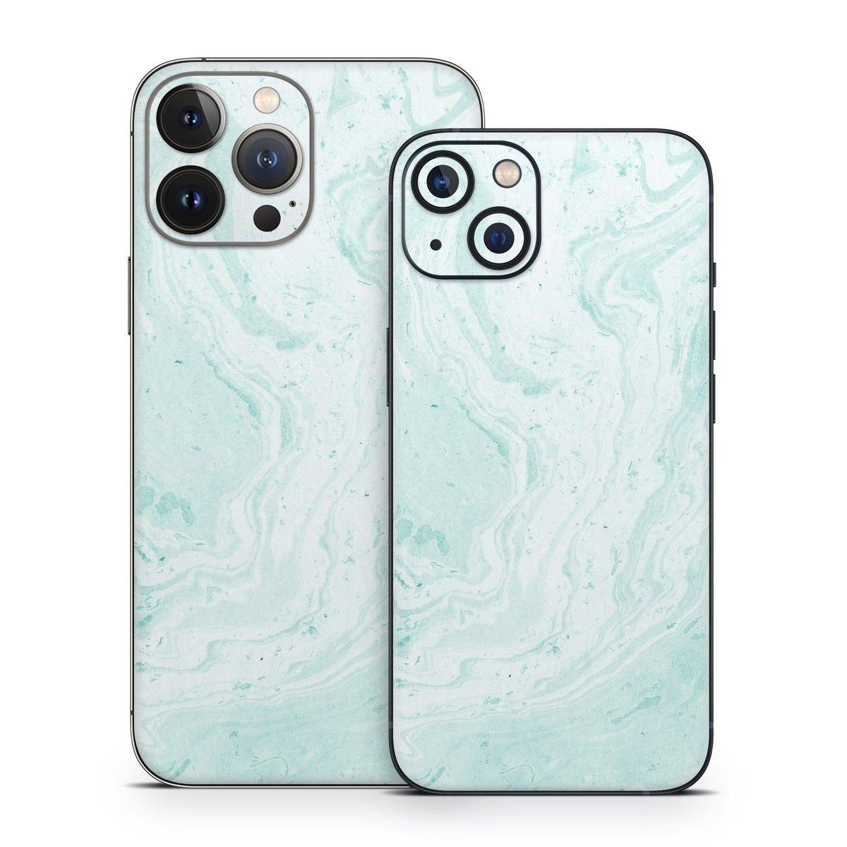 Winter Green Marble - Apple iPhone 13 Skin