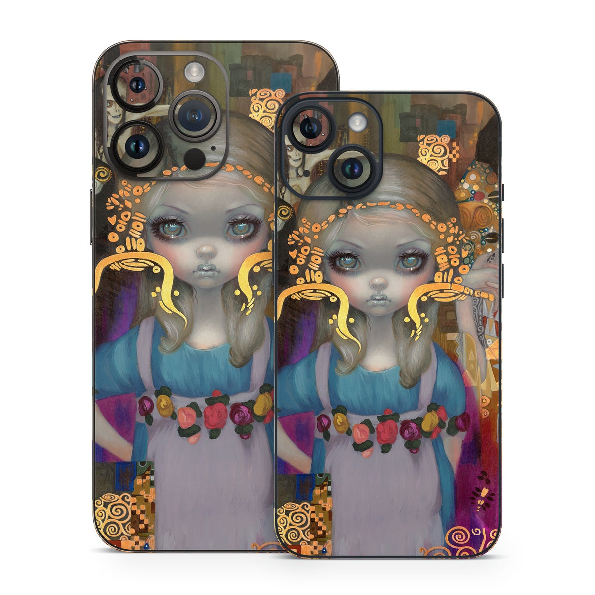 Alice in a Klimt Dream - Apple iPhone 14 Skin