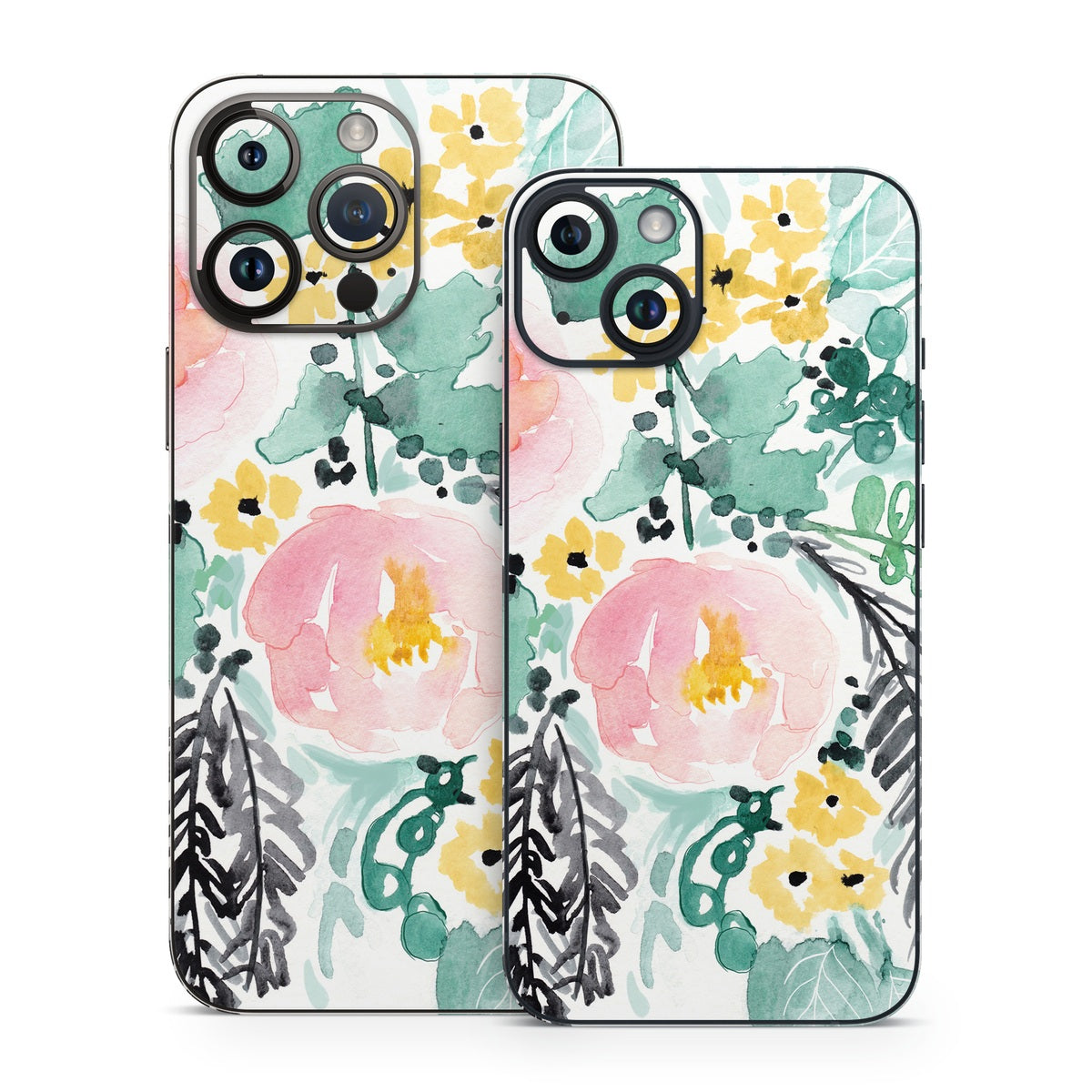 Blushed Flowers - Apple iPhone 14 Skin