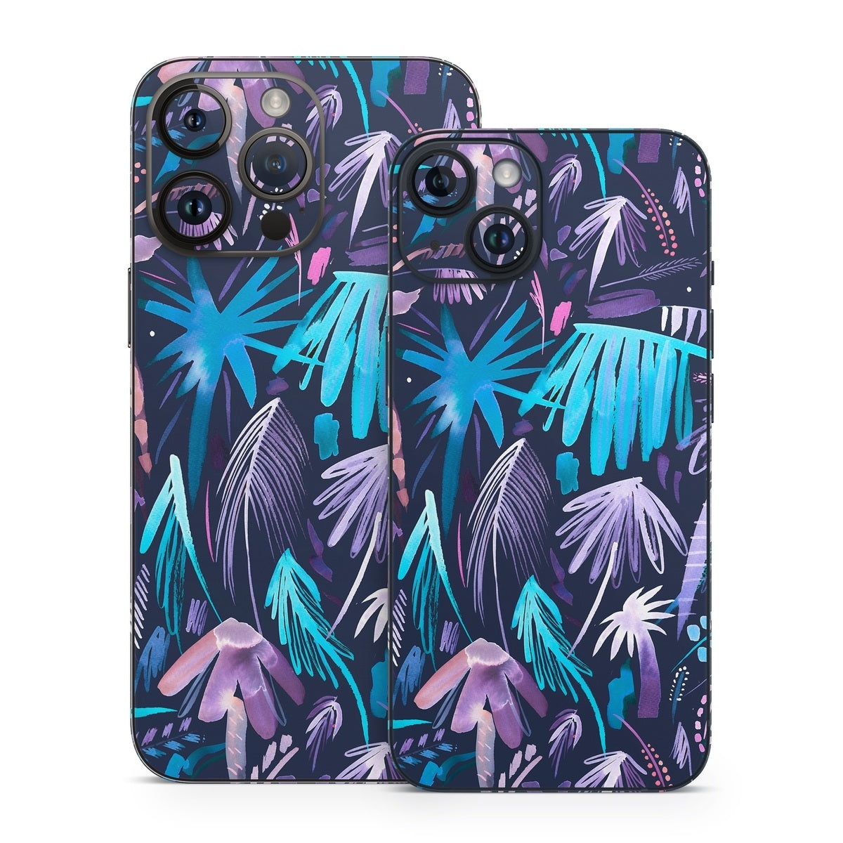 Brushstroke Palms - Apple iPhone 14 Skin