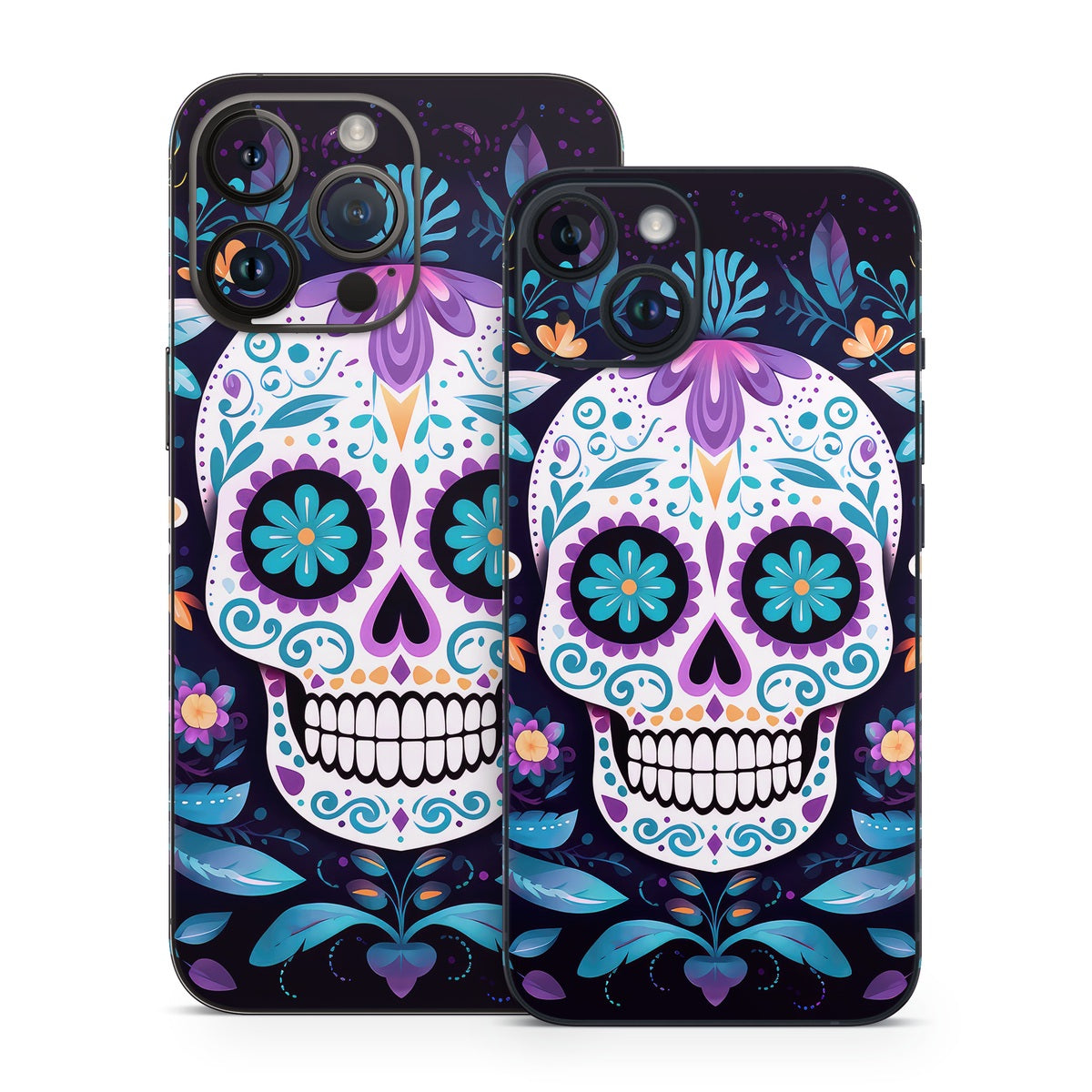 Calavera Azul - Apple iPhone 14 Skin