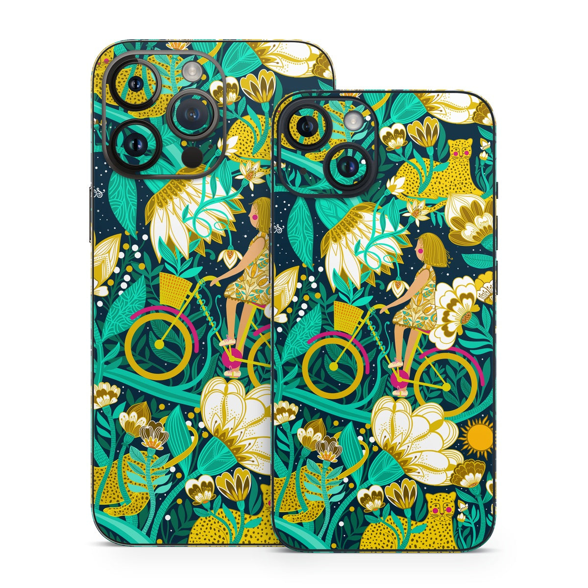 Cheetah Garden - Apple iPhone 14 Skin