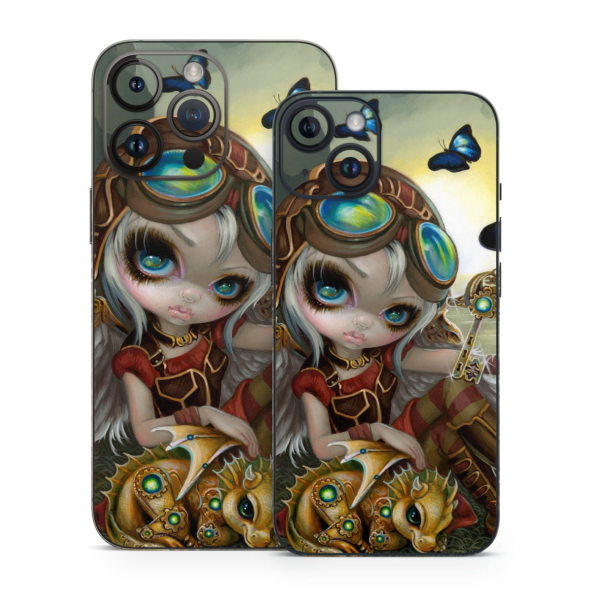 Clockwork Dragonling - Apple iPhone 14 Skin