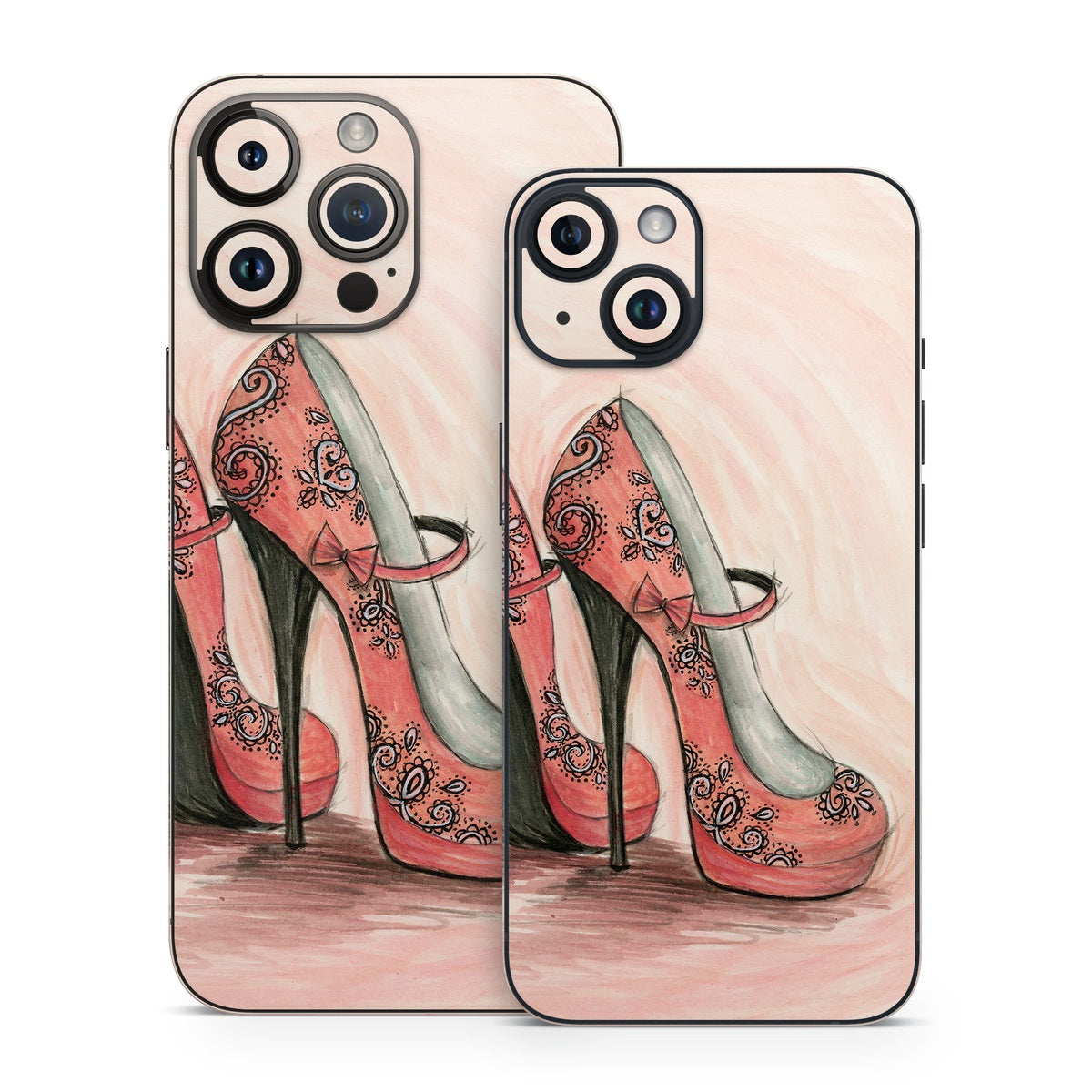 Coral Shoes - Apple iPhone 14 Skin