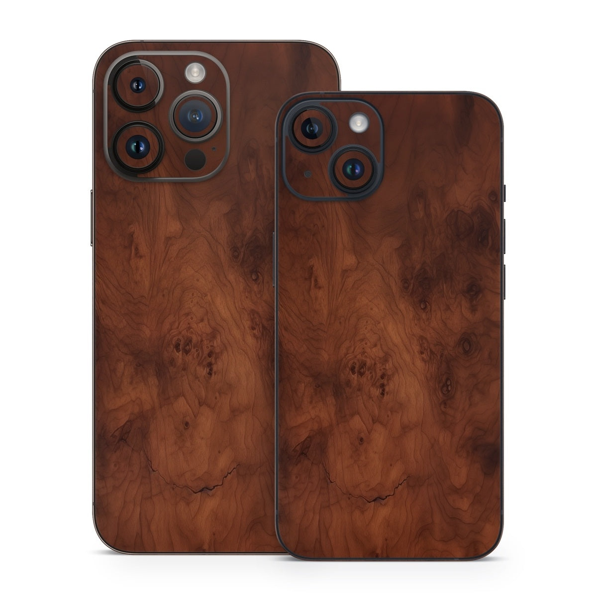 Dark Burlwood - Apple iPhone 14 Skin