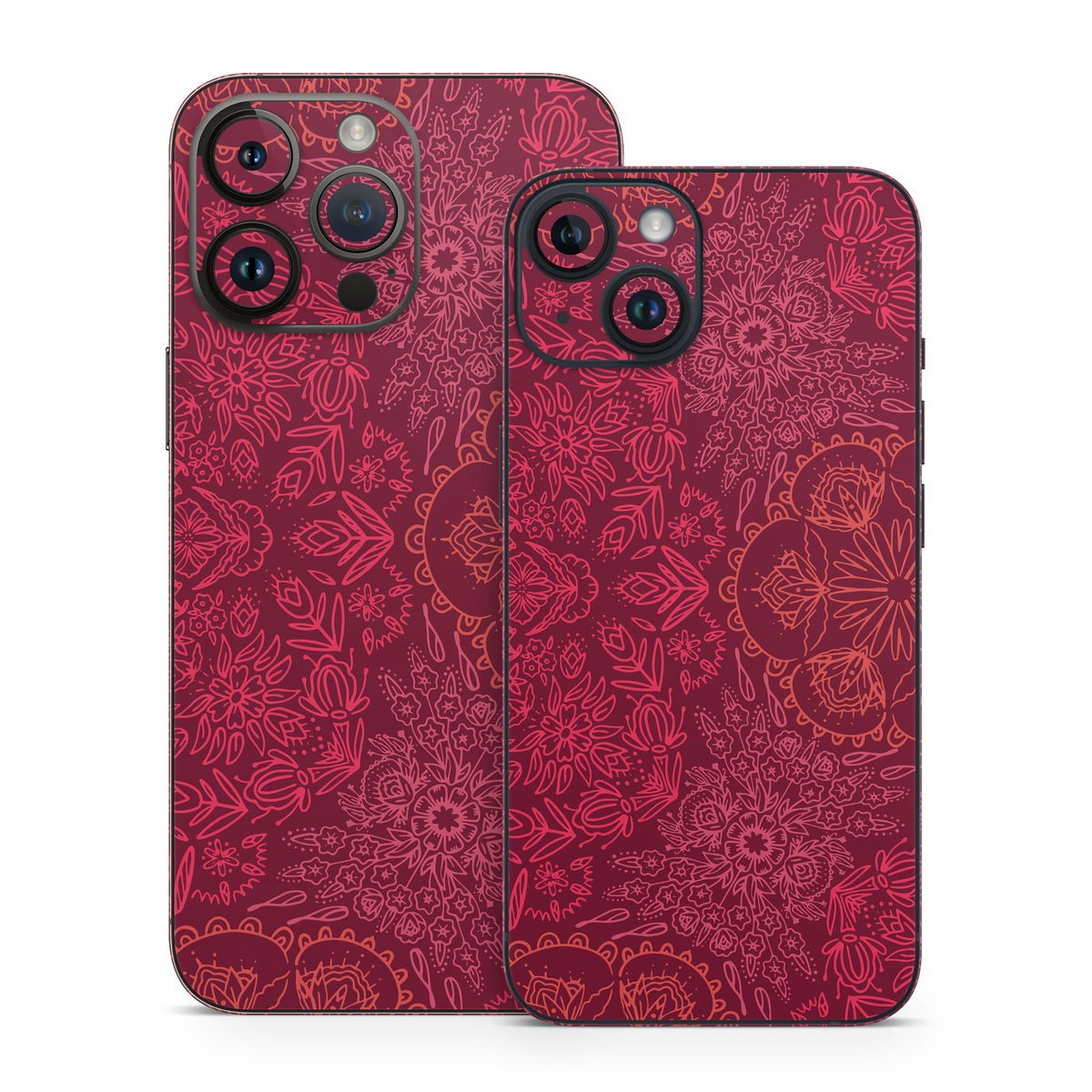 Floral Vortex - Apple iPhone 14 Skin