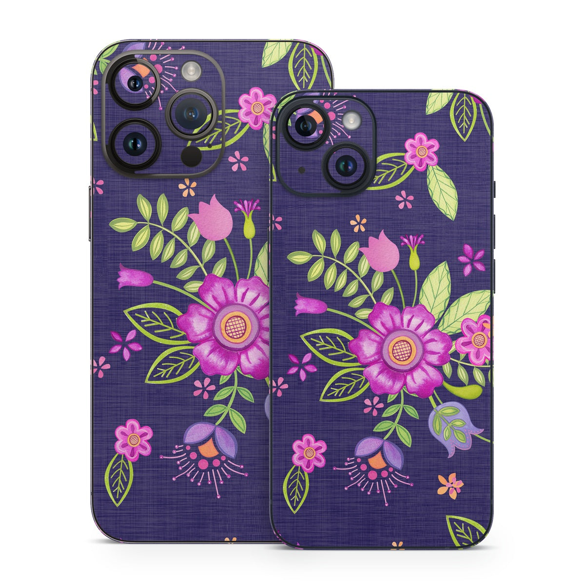 Folk Floral - Apple iPhone 14 Skin