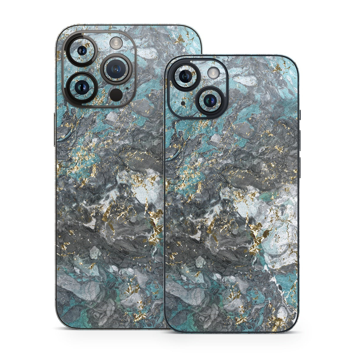 Gilded Glacier Marble - Apple iPhone 14 Skin